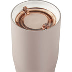 Patti Ceramic Lined Tumbler with 360 Lid, 20 oz Full Color - Latte - Detail 2