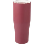 Patti Ceramic Lined Tumbler with 360 Lid, 20 oz Full Color - Maroon - Back