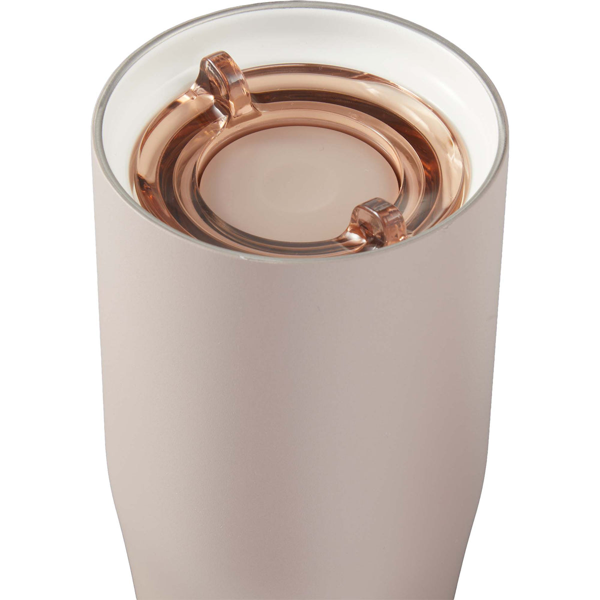 Patti Ceramic Lined Tumbler with 360 Lid, 20 oz - Latte - Detail 3