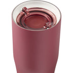Patti Ceramic Lined Tumbler with 360 Lid, 20 oz - Maroon - Detail 3
