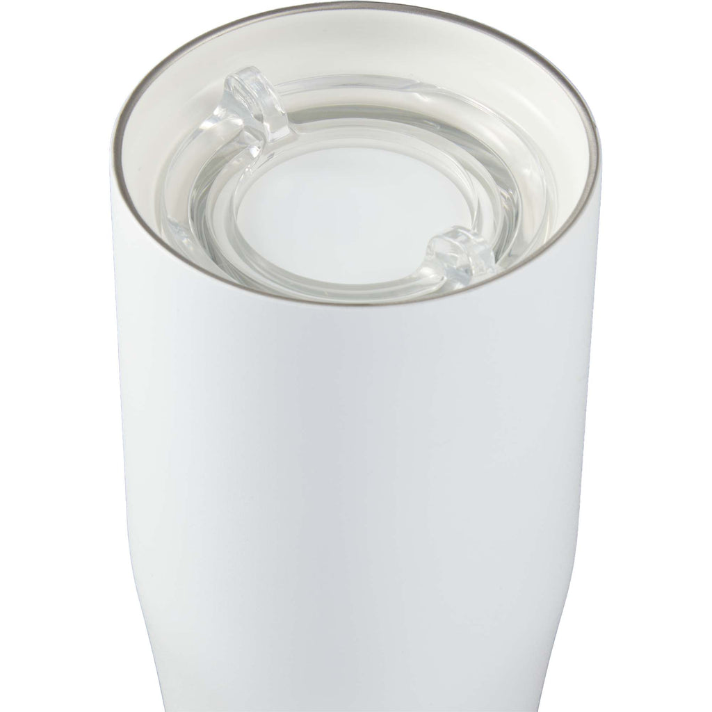 Patti Ceramic Lined Tumbler with 360 Lid, 20 oz - White - Detail 3