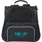 PawFlex Collapsible Backpack Pet Carrier Transfer - Black - Front