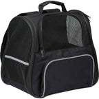 PawFlex Collapsible Backpack Pet Carrier Transfer - Black - Right Angle