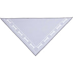 Paws & Claws Pet Bandana in Recycled Polyester Transfer - Black - Back