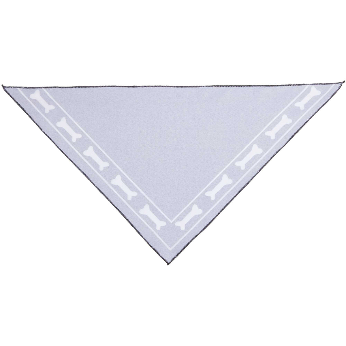 Paws & Claws Pet Bandana in Recycled Polyester Transfer - Black - Back