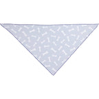 Paws & Claws Pet Bandana in Recycled Polyester Transfer - Blue - Back