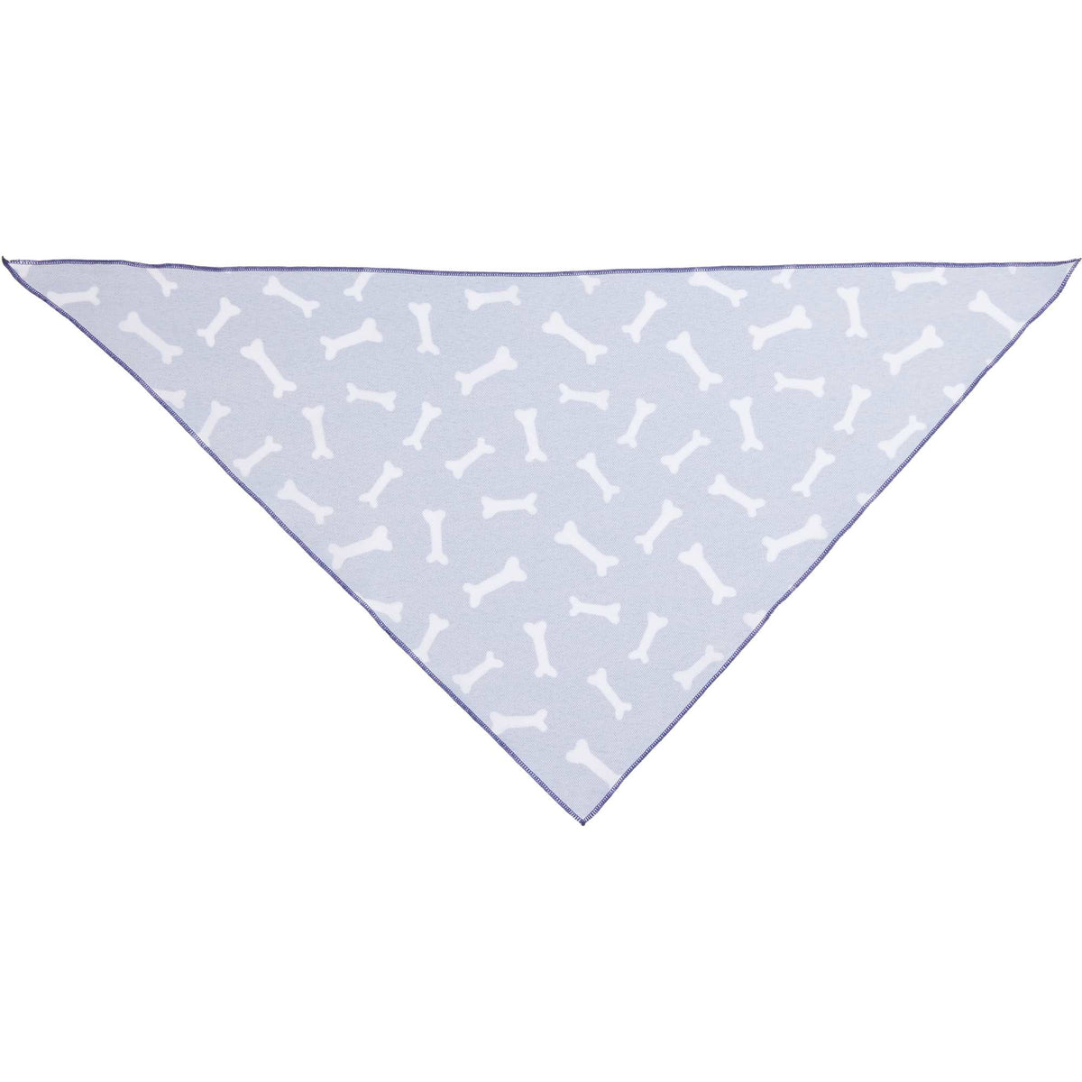 Paws & Claws Pet Bandana in Recycled Polyester Transfer - Blue - Back