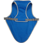Paws & Claws Reflective Dog Safety Vest, Large Transfer - Blue - Back