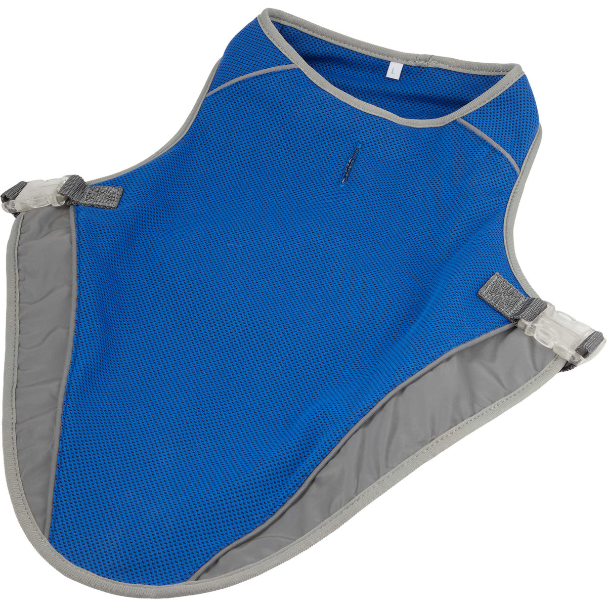 Paws & Claws Reflective Dog Safety Vest, Large Transfer - Blue - Left Angle