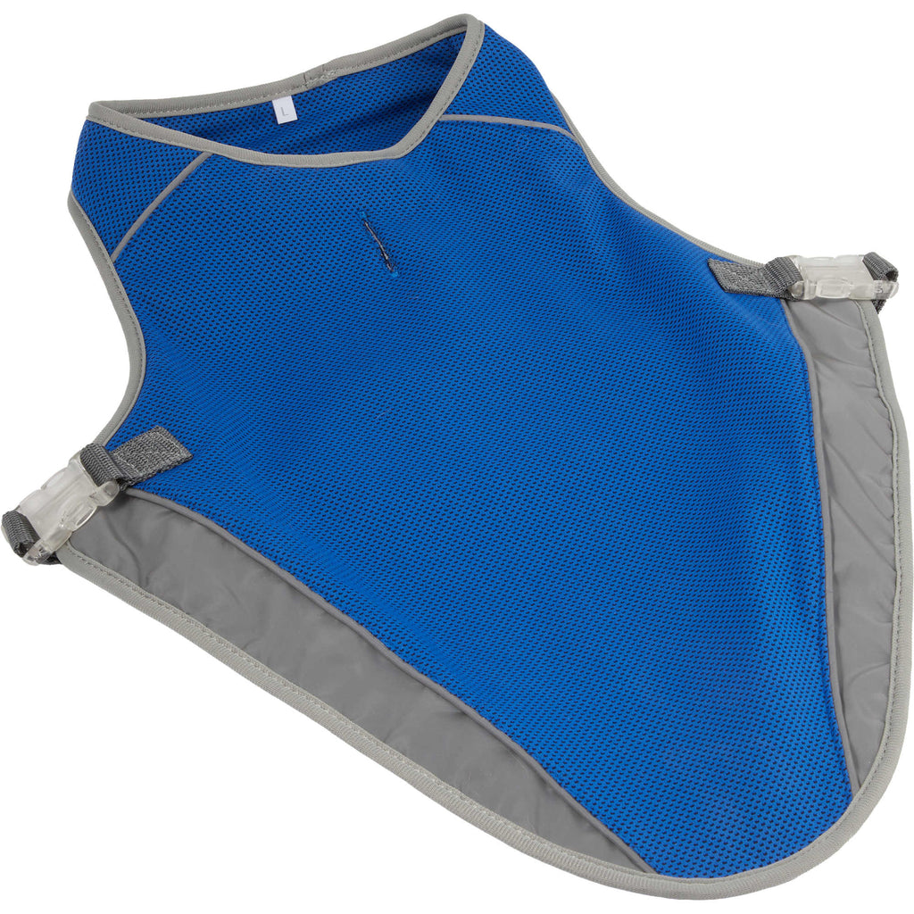 Paws & Claws Reflective Dog Safety Vest, Large Transfer - Blue - Right Angle