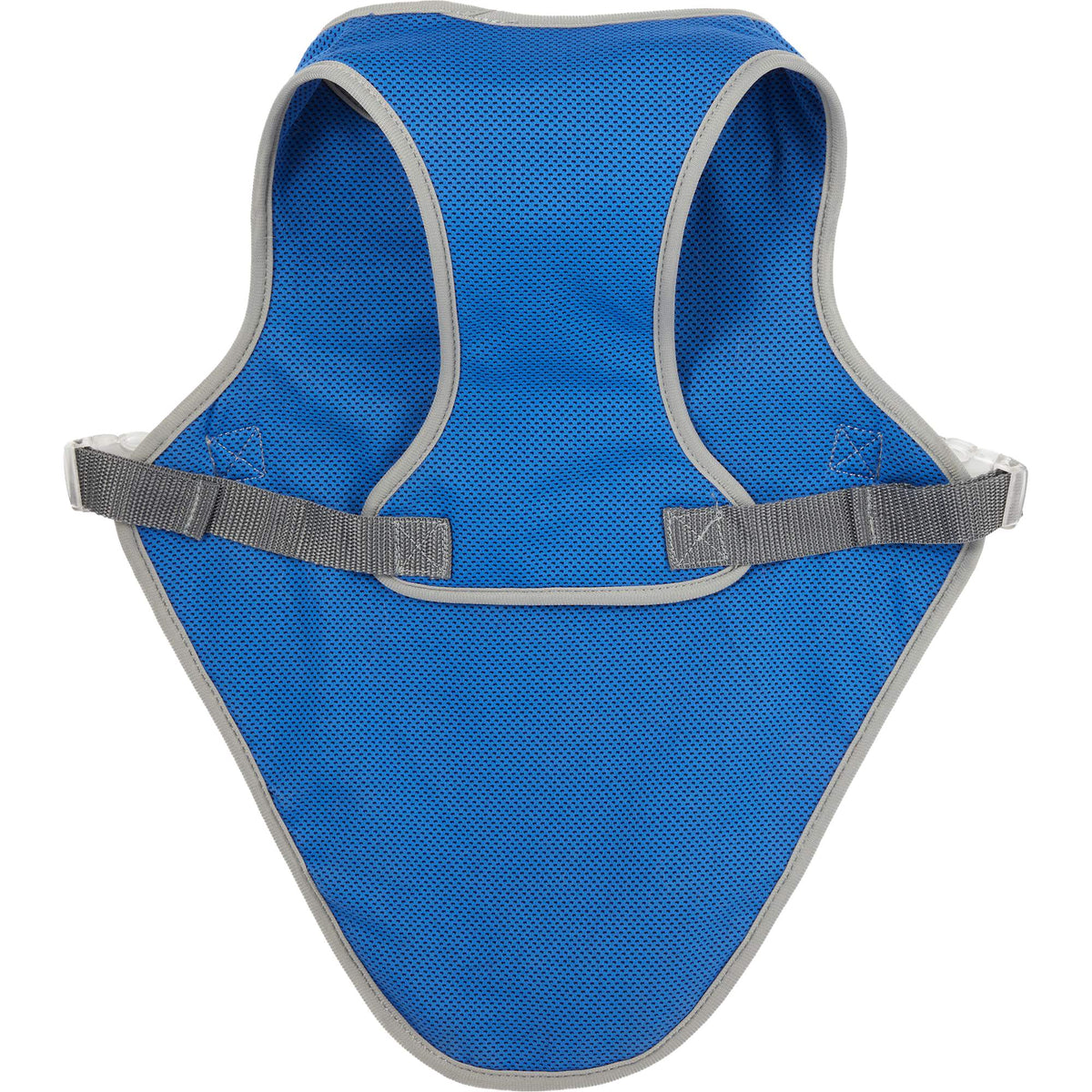 Paws & Claws Reflective Dog Safety Vest, Medium Transfer - Blue - Back