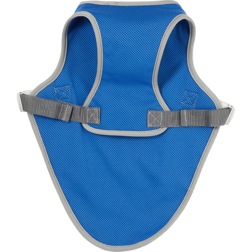 Paws & Claws Reflective Dog Safety Vest, Small Transfer - Blue - Back