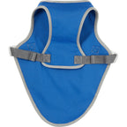 Paws & Claws Reflective Dog Safety Vest, Small Transfer - Blue - Back