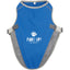 Paws & Claws Reflective Dog Safety Vest, Small Transfer - Blue - Front