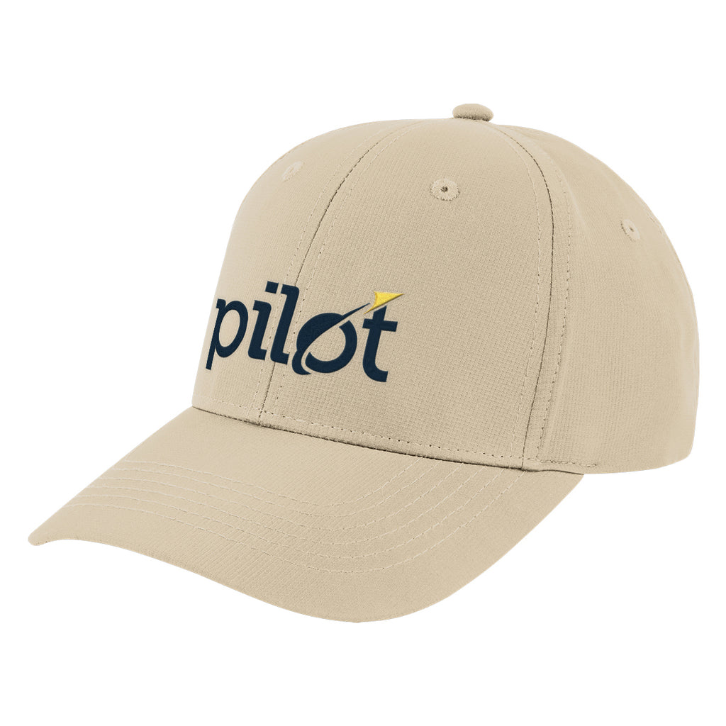 Peak Performance Cap in Recycled PET - Khaki - Embroidery