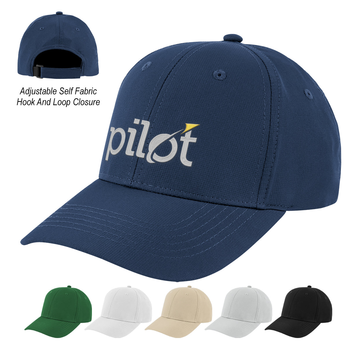 Peak Performance Cap in Recycled PET