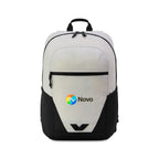 Peak Recycled Laptop Backpack, 16 Inch - Quiet Grey - View 1