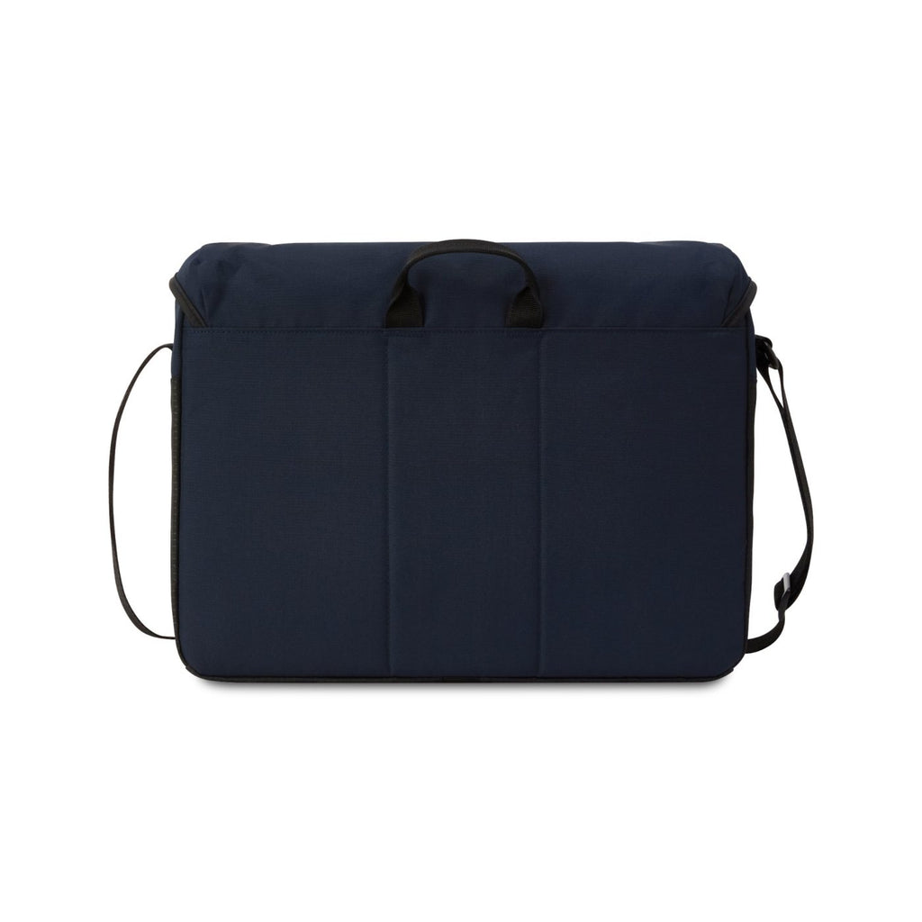 Peak Recycled Laptop Messenger Bag, 16 Inch - Navy - View 3
