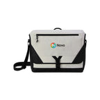 Peak Recycled Laptop Messenger Bag, 16 Inch - Quiet Grey - View 1