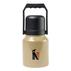 Pearl Finish Stainless Steel Thermos with Cup Lid, 44 oz - Dune Pearl - View 1