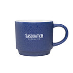 Pebble Grain Textured Ceramic Mug, 18 oz - Cobalt Blue - Laser