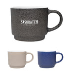 Pebble Grain Textured Ceramic Mug, 18 oz