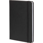 Pebble Texture Recycled Hardcover Journal, 5 x 7 Inches Debossing - Black - Left Angle
