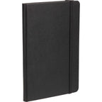 Pebble Texture Recycled Hardcover Journal, 5 x 7 Inches Debossing - Black - Right Angle