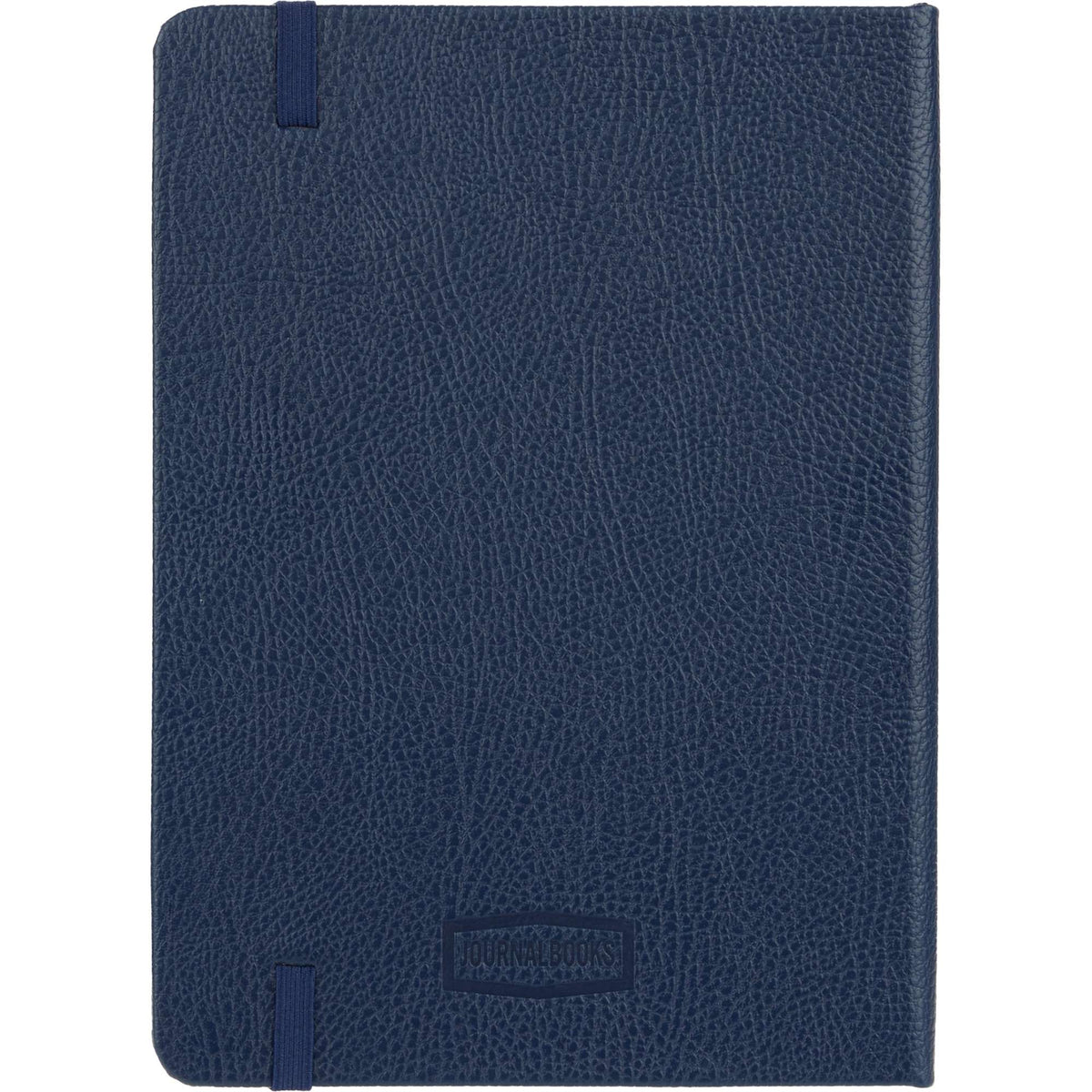 Pebble Texture Recycled Hardcover Journal, 5 x 7 Inches Debossing - Navy - Back
