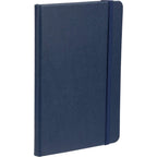 Pebble Texture Recycled Hardcover Journal, 5 x 7 Inches Debossing - Navy - Right Angle
