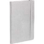 Pebble Texture Recycled Hardcover Journal, 5 x 7 Inches Debossing - Silver - Right Angle