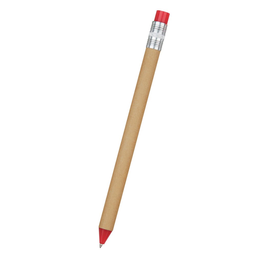Pen That Looks Like a Pencil - Red Matching Trim - Blank