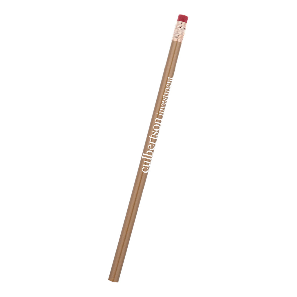 Pencil, International - Gold - Silk Screen