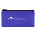 Pencil Pouch, Recycled - Royal Blue - Silk Screen