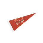 Pennant, 8 x 18 Inches - White - Full Color
