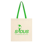 Penny Wise Cotton Canvas Tote Bag, 4 oz - Silk Screen