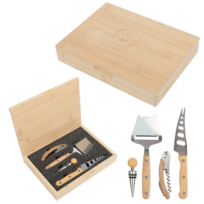 Perfect Pairing Wine and Cheese Knife Set