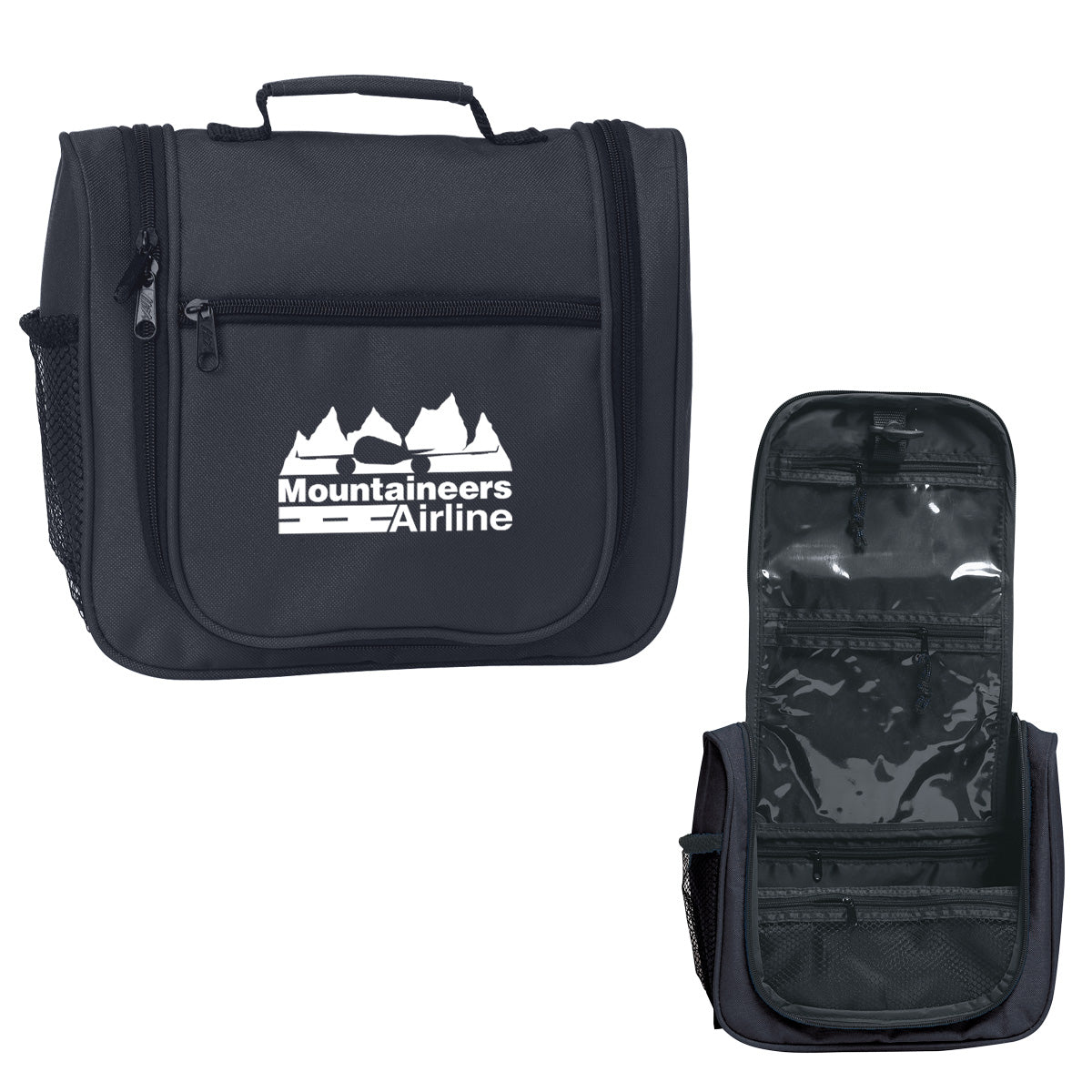 Personal Travel Gear, Deluxe - Black - Silk Screen