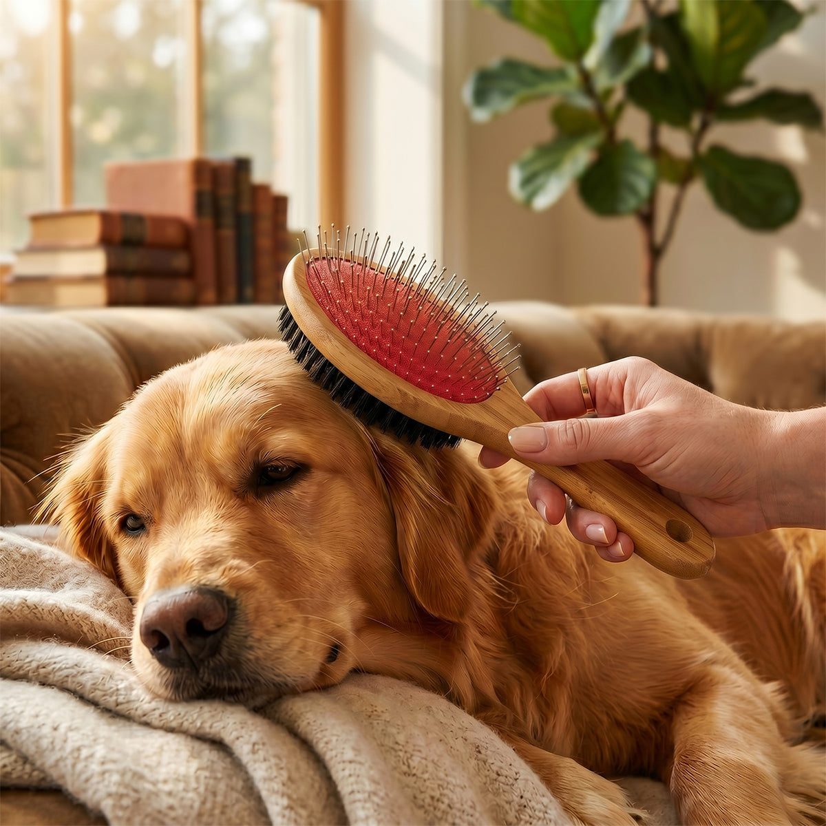 Pet Brush with Two Sides - Double Sided Pet Brush