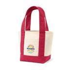 Petite Canvas Tote with Pockets on Both Sides - Red - View 2