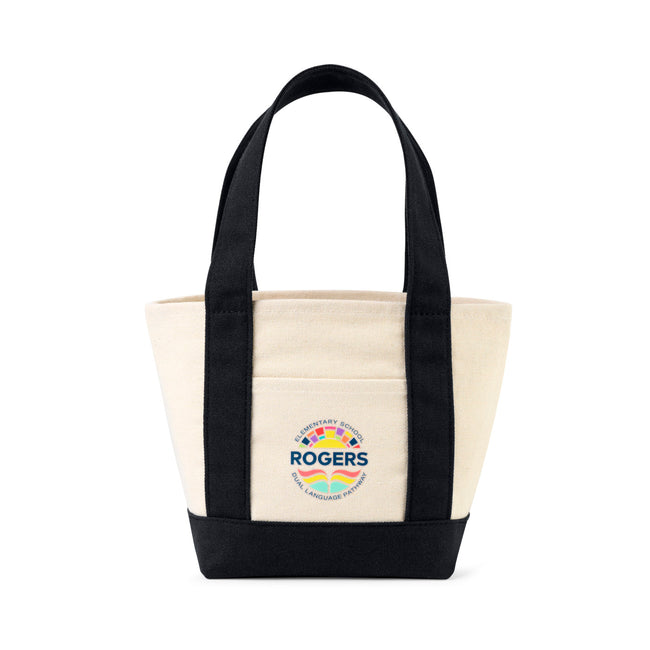 Petite Canvas Tote with Pockets on Both Sides Transfer