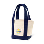 Petite Canvas Tote with Pockets on Both Sides Transfer - True Navy - View 2