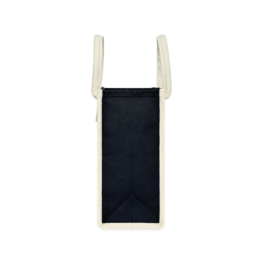 Petite Market Street Canvas Tote with Padded Handles - Black - View 4