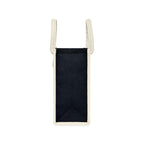 Petite Market Street Canvas Tote with Padded Handles - Black - View 4