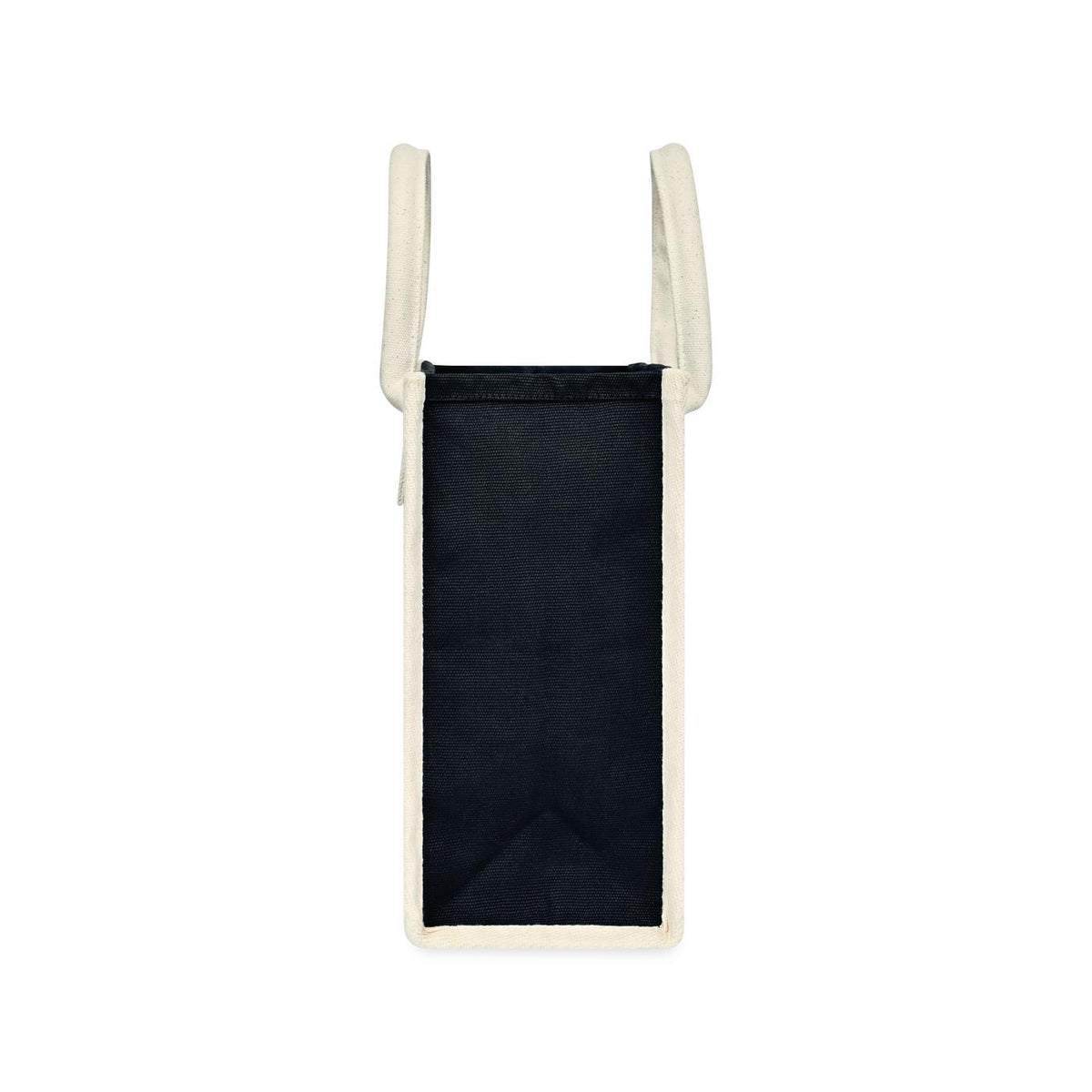 Petite Market Street Canvas Tote with Padded Handles - Black - View 4