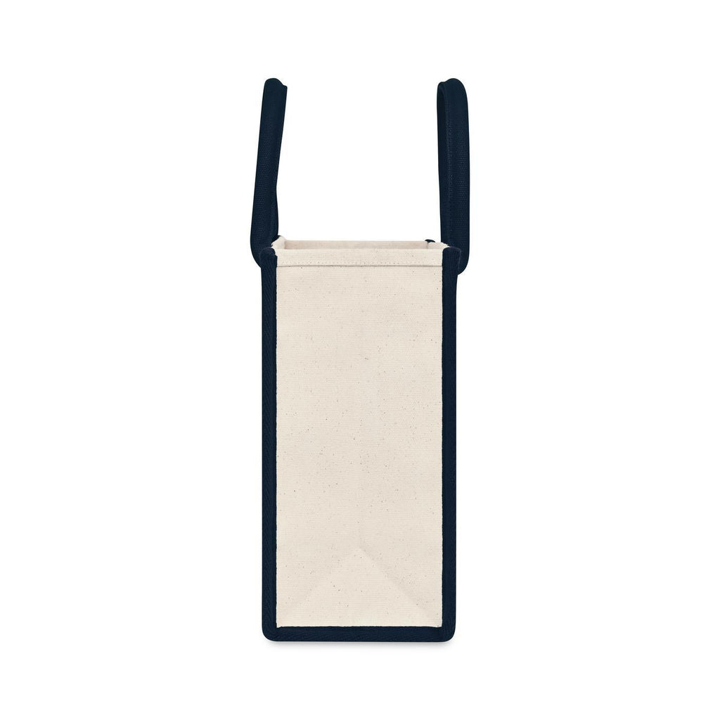 Petite Market Street Canvas Tote with Padded Handles - Navy - View 4