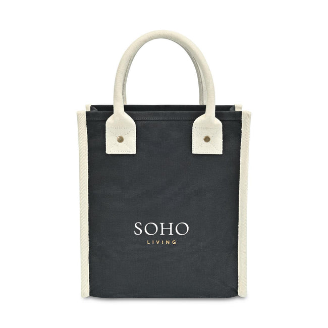 Petite Market Street Canvas Tote with Padded Handles Transfer