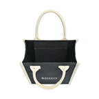 Petite Market Street Canvas Tote with Padded Handles Transfer - Black - View 3
