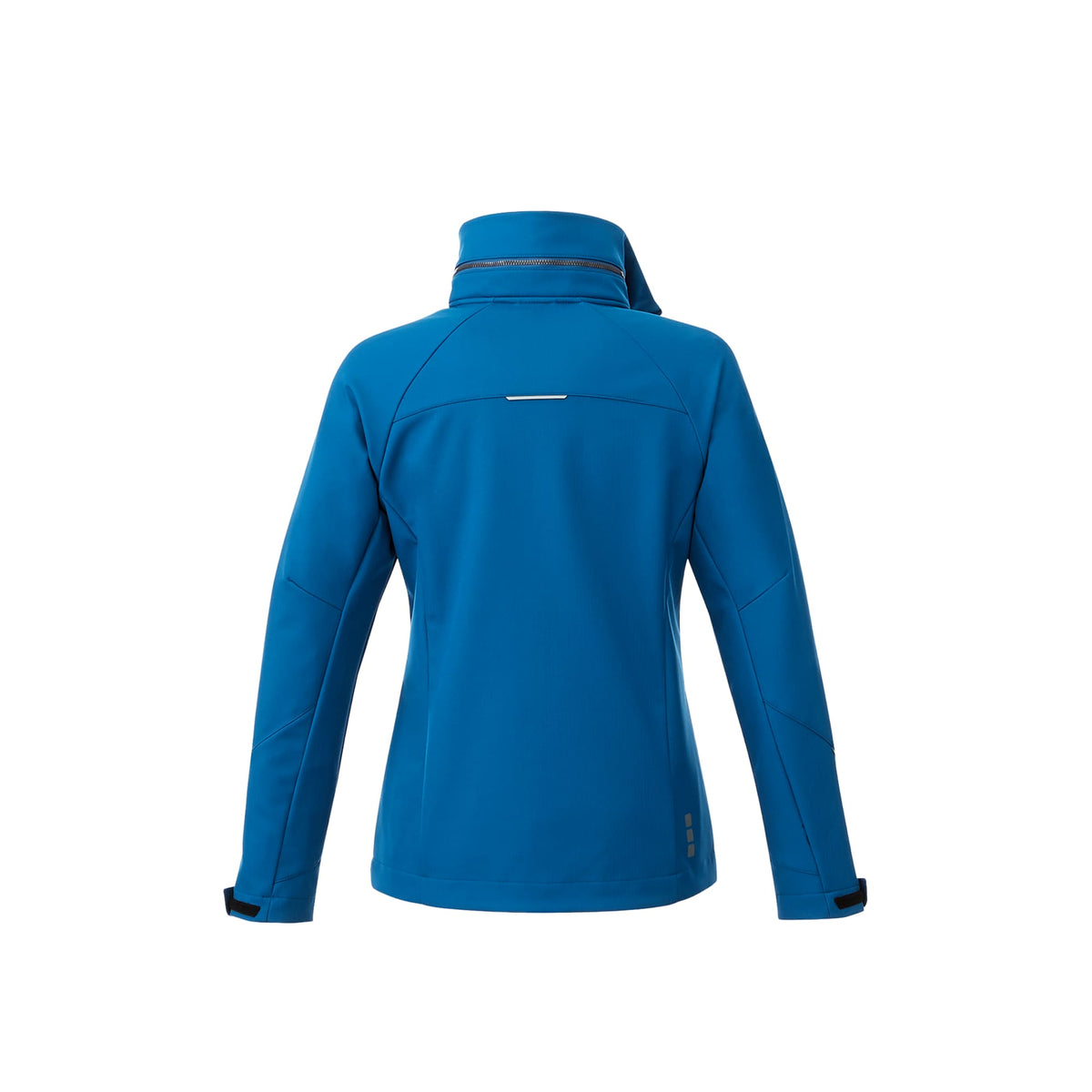 Peyto Waterproof Softshell Jacket with Roll-Away Hood for Women Transfer - Invictus - Back Flat
