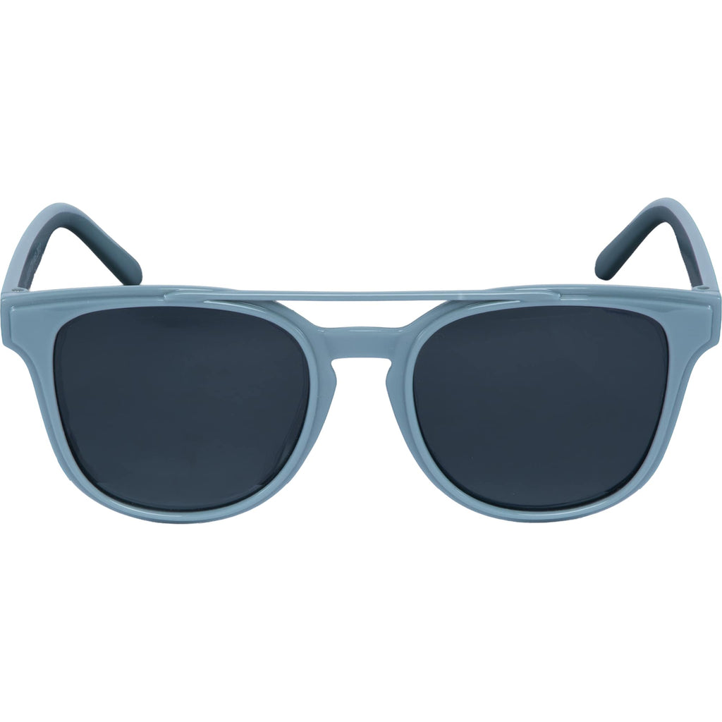 Peyton Brow Bar Sunglasses with Recycled Frame - Gray - Alternate
